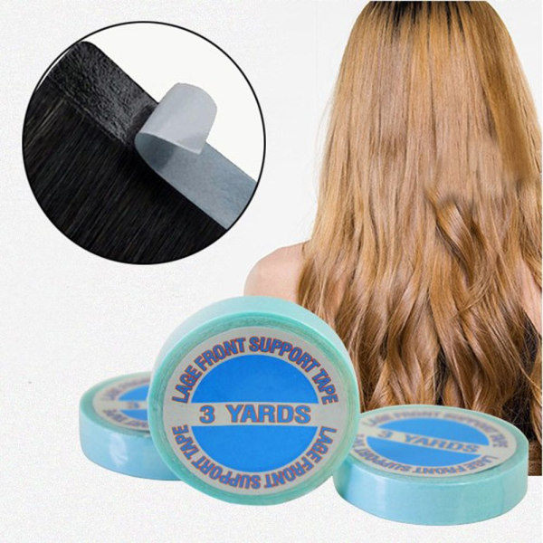 Double-sided hair extension tape