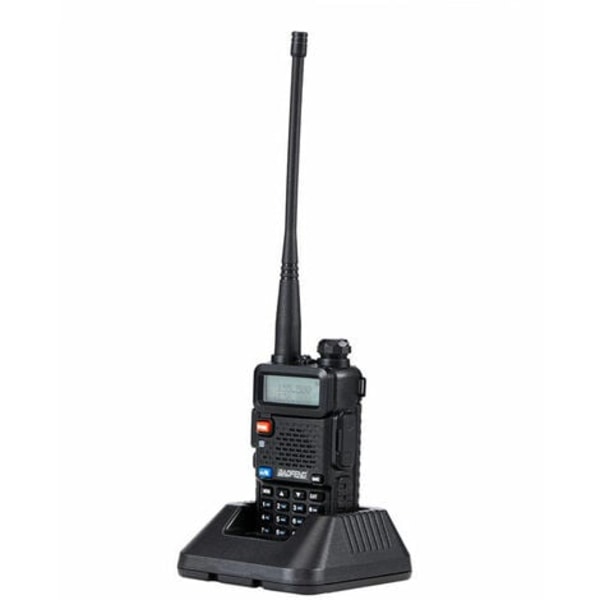 BAOFENG UV-5R Walkie Talkie FM-lähetin Kaksikanavainen radio Kaksoisnäyttö 400-520mHZ 5W Kaksikanavainen amatööriradio Ladattava käsiradio
