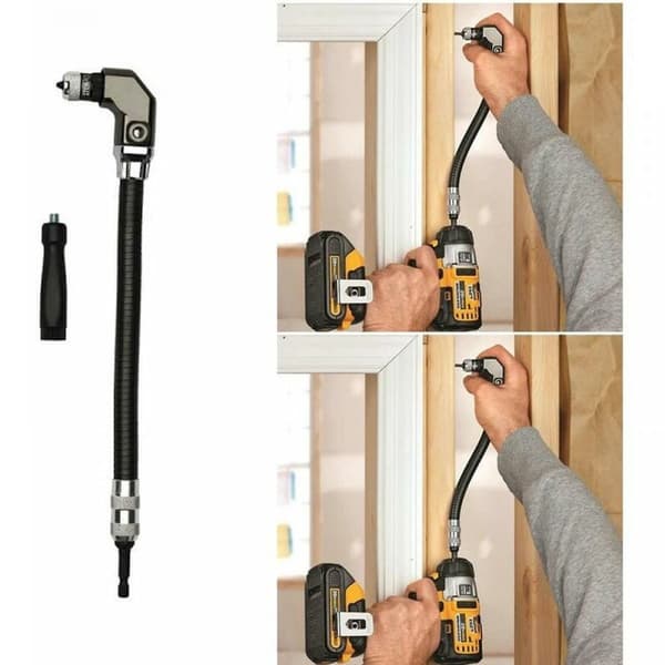 Magnetisk bitsholder - Fleksibel bitsholder - Bitsholder - Universell bitsholder - Bitforlenger vinkeladapter - Bitsholderforlenger - Fleksibel