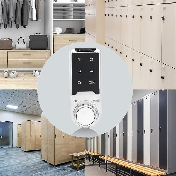 Digitala envägsdödbultar, knappsatslås, elektronisk knappsats enkelcylindrig dödbult, digital kombination([HK])