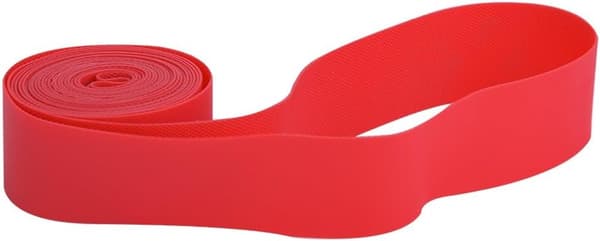 2 set cykeldäckskydd, 24\", 20 mm bred, Foder/nylon högtrycksdäckskydd, Lämplig för punkteringsfria däck, Röd)