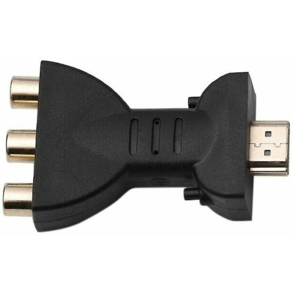 HDMI-AV-muunnin - Punainen, Valkoinen, Keltainen sovitin - Korkealaatuinen signaalin muuntaminen useille laitteille