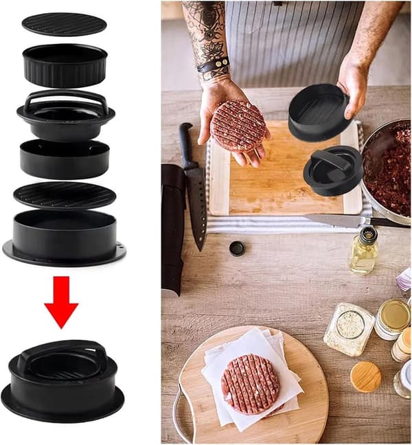 Pyöreä tarttumaton grillipannu keittiötarvikkeille (väri)