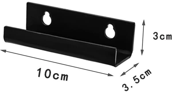 6-delt platesett - Veggmontering - 10*3.5*3 cm