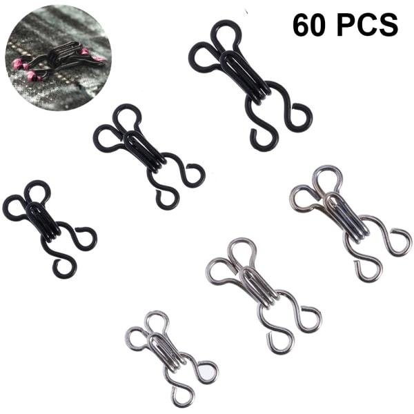 60 set bh-hyska och öglor, underkläder hyska och öglor