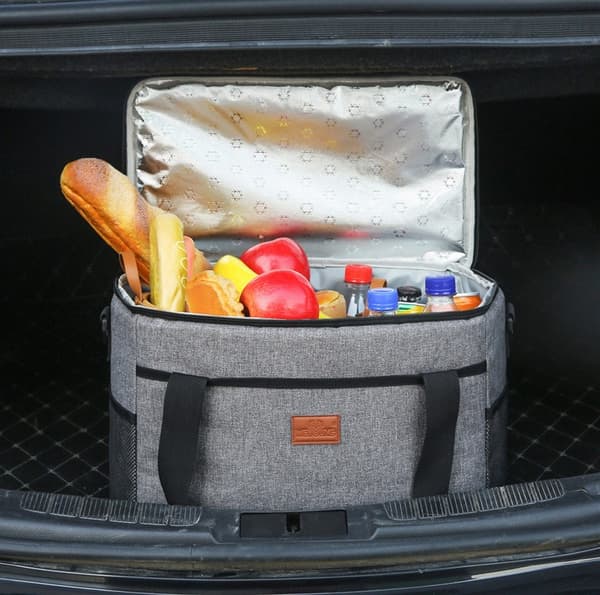 Isolert lunsjbag - stor, egnet for gutter og jenter, egnet for reiser og piknik