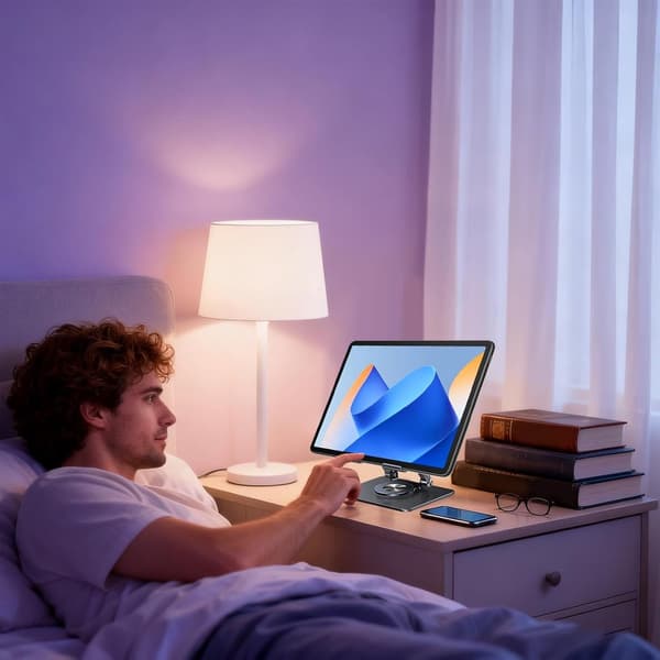 ING Laptop Stand, Foldbart Kølestativ, Bord Laptop Holder Computer Riser