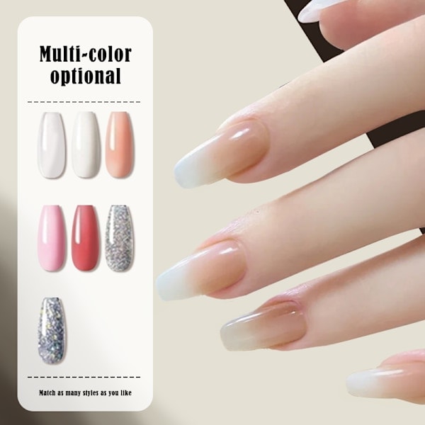 Nagelgel färgset nagelset polygelset