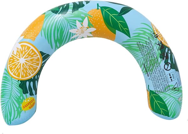 Pool Float - Oppustelig Tømmerflåde - Vandleg - Kraftigt Lækagesikkert Materiale - 75x50cm - Blå