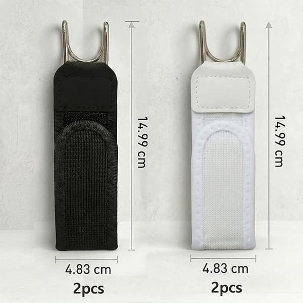 Spännlöst elastiskt dolt midjebälte, 4-pack, 14×4cm
