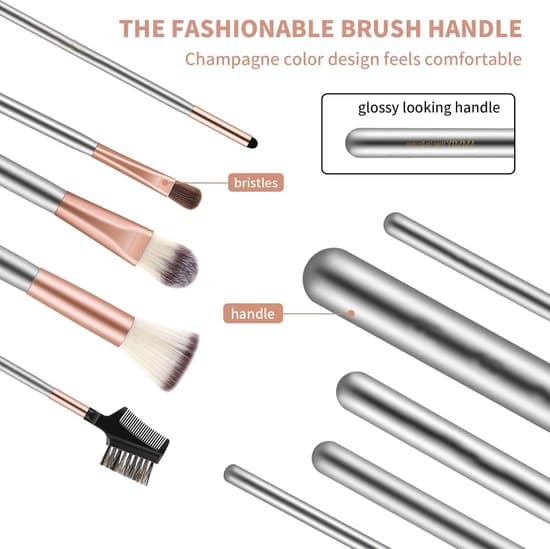 Makeupbørster - Settingbørster - Professionelle makeupbørster - High-end syntetiske foundationbørster