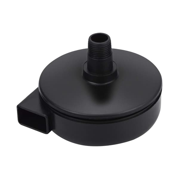 Luftkompressor Filter Lyddemper - 3/8\" Gjenget 16mm Luftkompressor Deler - Svart