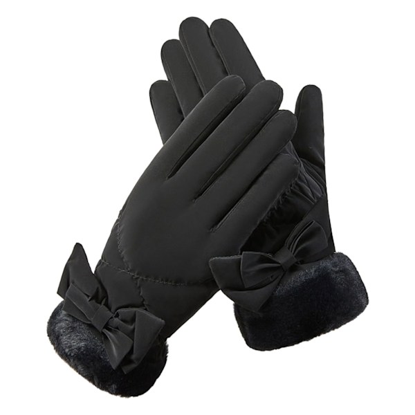 Vinterhansker for kvinner - Coldproof Plus Fleece, varme og vindtette black