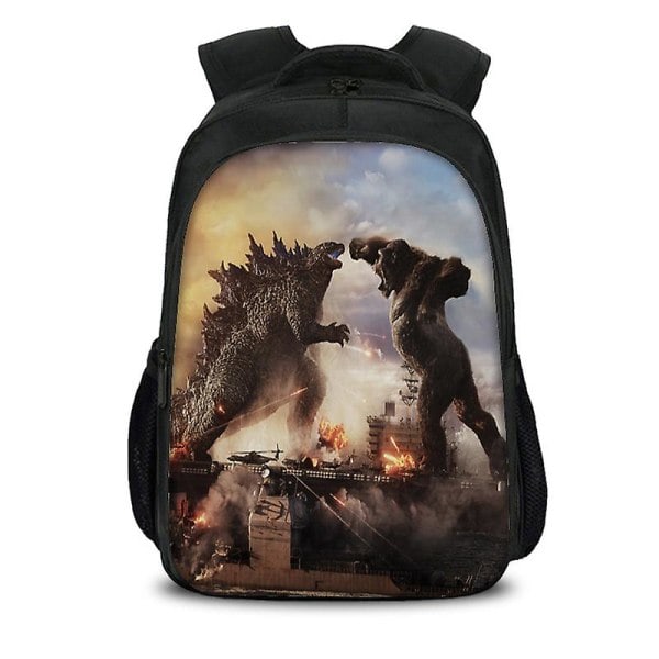 Godzilla Dinosaur Monster Skoletaske Skuldertaske Computer Rygsæk Stor Kapacitet style14