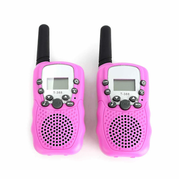 2 st Barnens Walkie Talkies Lång Räckvidd Barn Walkie Talkie UHF 446MHz 8 Kanaler