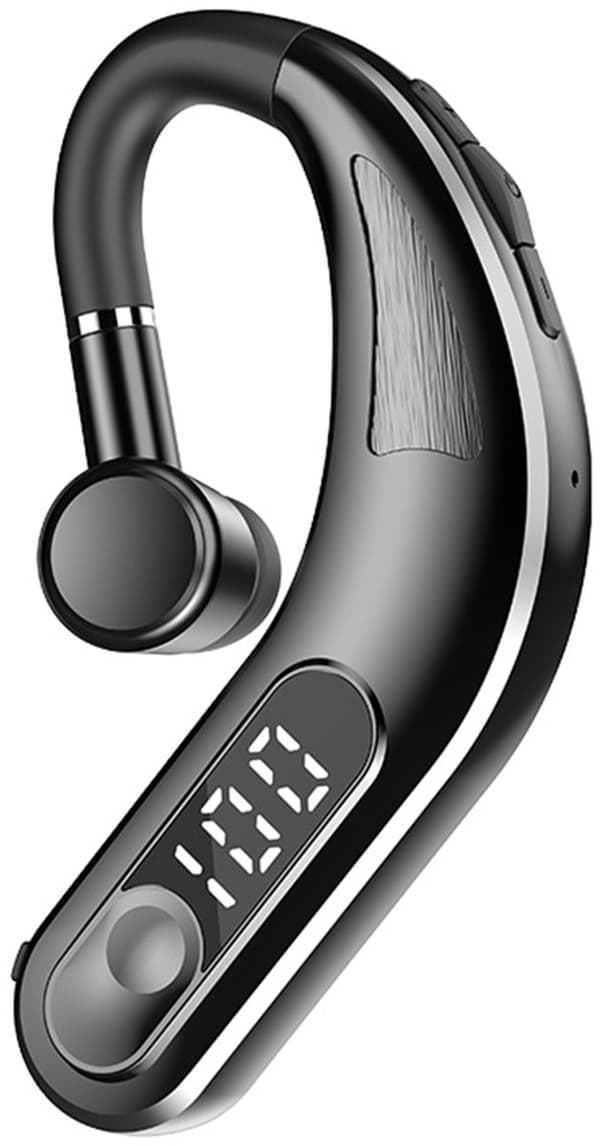 ING Bluetooth Headset - In-ear Hovedtelefoner - Trådløs Støjreducerende Håndfri Opkald Til Kontorbrug - 1 Styk - Sort