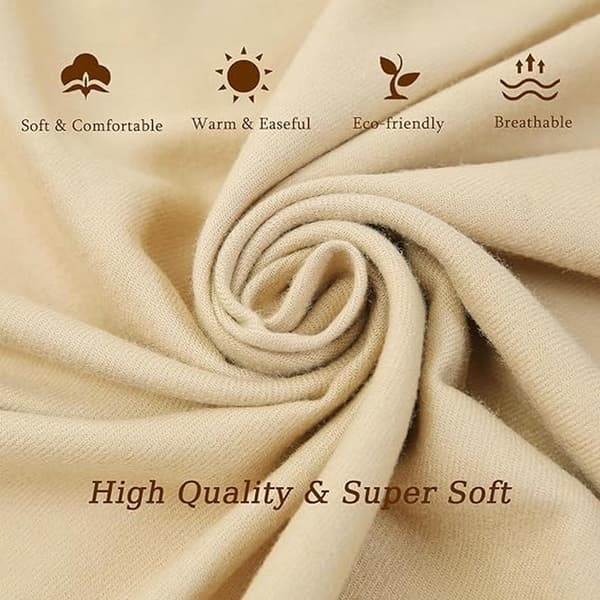 Sjal Dam Vinter Sjal Dam Vinter Sjal Extra Lång Sjal 200*60cm Beige