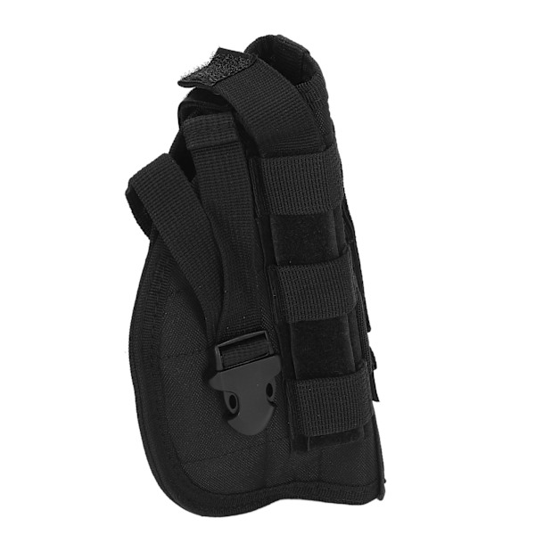 Molle Bältesholsterficka Militärt Utomhus Midjepack Multifunktionell Nylonholsterpåse för Jaktresor Svart
