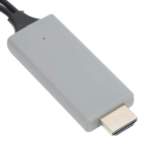 HDTV-kaapeliadapteri 1080P HD Multimedia Interface -kaapeliadapteri iPhonelle TV-näyttöön projektoriin Musta