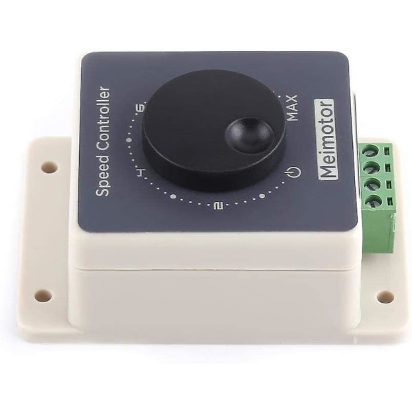 12V Motorhastighetsregulator - Pulsbreddsmodulering PWM 10-60V 20A - Vattentät DC-hastighetsreglering