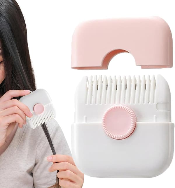 Split End Trimmer Split End Remover 2-i-1 Hårklipper Hårtrimmer Hårklipper Hårfjerner Hårstyling Enheder Til Hovedhår Og Kvinder Mini Pink
