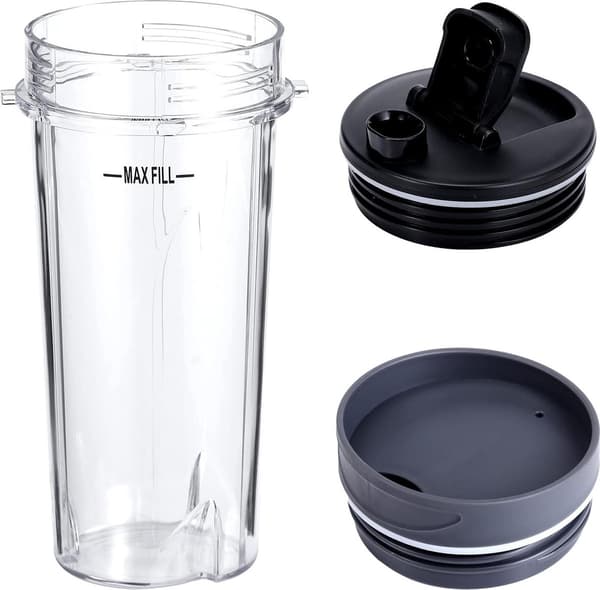 16oz Blender Kop Sæt - 6 Dele - Reservedele