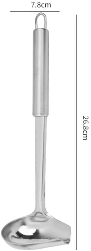 2 sås-/såsskedar - med pip - rostfritt stål - 26,8 cm