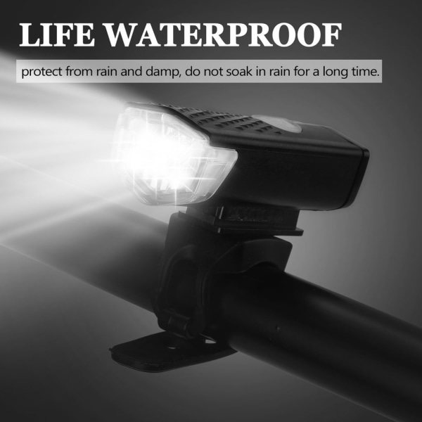 Sykkellys Vanntett USB-oppladbar LED-sykkellys