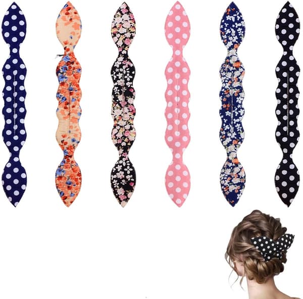 ING 6x Magic Bun Styling Tool - Hårstylingverktyg - Hårknut - Locktång för knutar - Stylingverktyg