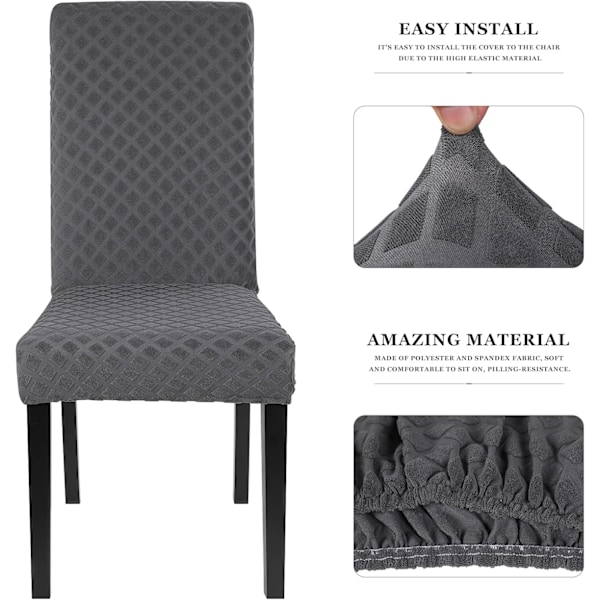 Parsons-tuolinpäälliset, 2 kpl, superjoustavat