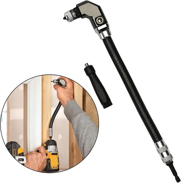 Magnetisk bitsholder - Fleksibel bitsholder - Bitsholder - Universell bitsholder - Bitforlenger vinkeladapter - Bitsholderforlenger - Fleksibel