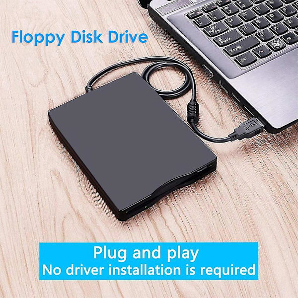 3,5 tums USB mobil diskettenhet portabel 1,44MB extern diskett F
