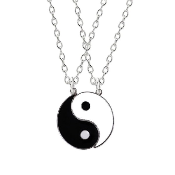 Yin och yang halsband för bästa vänner 2 st/förp 2540 | Fyndiq