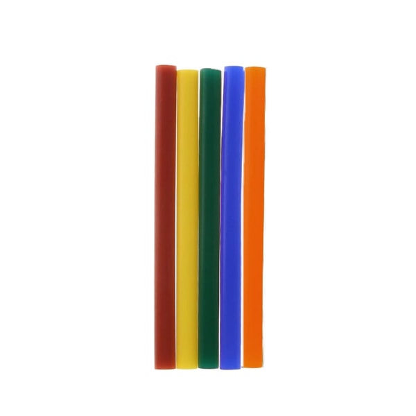 10 st/förp Färgat Limstift för elektrisk limpistol  mini 20W flerfärgad