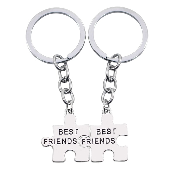 Best friends nyckelring 2 st/förp 750c | Fyndiq