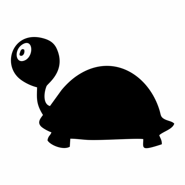 Sköldpadda vägg klistermärke