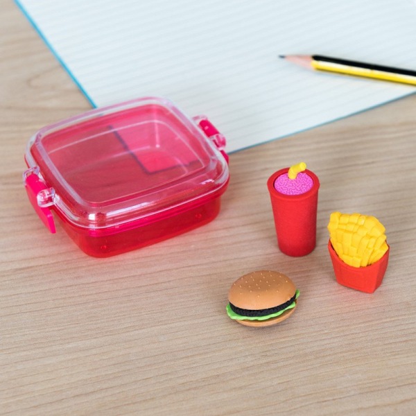 20-pack Suddgummin i Blandade Figurer – Pysselset med Låda för Barn, Samlarfigur & Skola