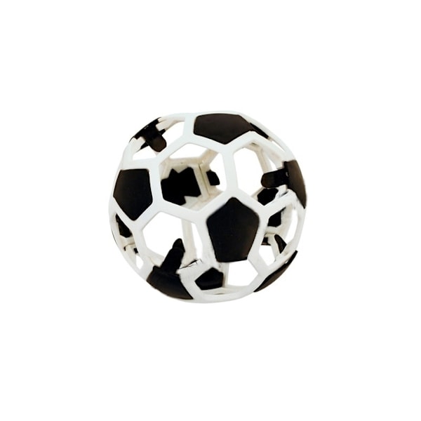 Fotboll byggset studsande 10cm  4 färger svart
