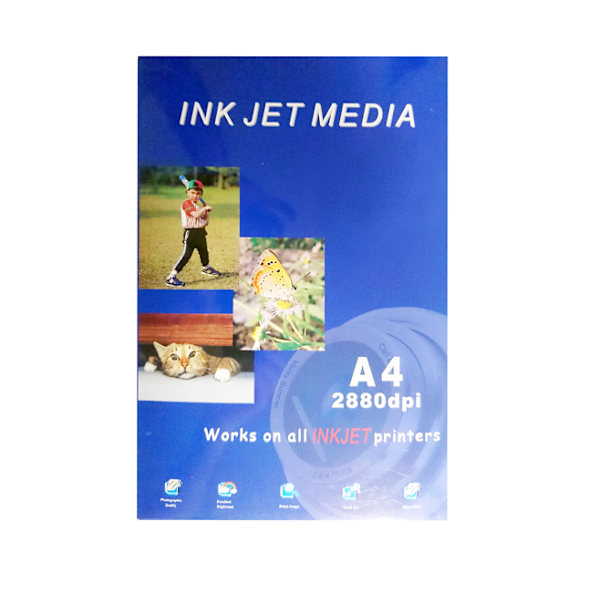 Fotopapper Glossy/Matt 180 g/m2 A4 20 ark/förp  (210x297mm)