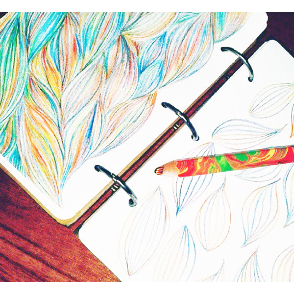 Magisk regnbåge penna