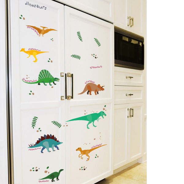 Dinosaurier vägg klistermärke