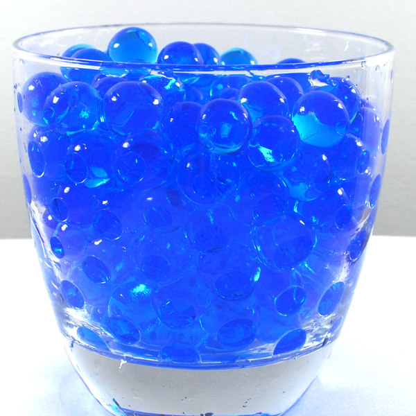 2000 förp Stora Vatten kristaller 1,5-1,7 cm Blå blå