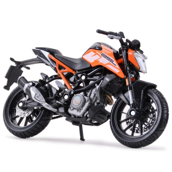 KTM 790 Adventure R Rally samling motorcykelmodell, gjutna statiska fordon, leksaker, 1:18 KTM 250 Duke