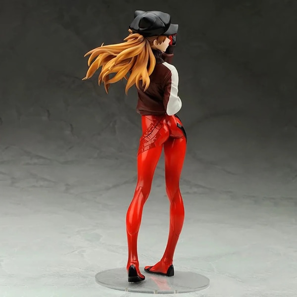 Anime Neon Genesis Evangelion Figur EVA Asuka Langley Soryu Rei Ayanami Actionfigurer 22cm Collection Figurine Model Leksaker Present