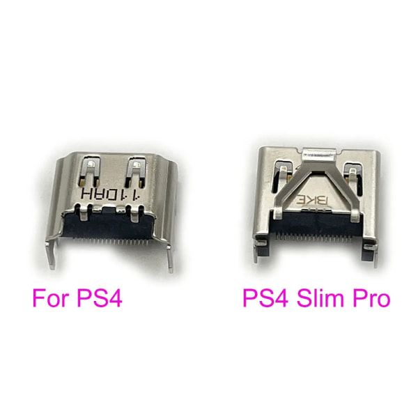 Ersättnings HDMI-kompatibel port Display Socket Jack-kontakt för Sony PlayStation 4 PS4 Old Fat & Slim Pro Console Interface For PS4 Slim Pro