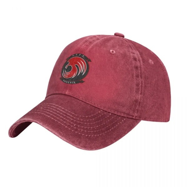 Ace Combat Phoenix cap cowboyhatt Peaked cap Cowboy Bebop hattar herr och dam hattar Red