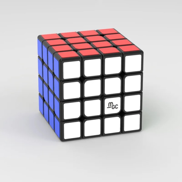 [Picube] YJ MGC 4x4 magnetisk version MGC 4x4x4 Magic Cube Professionell tävling Speed ​​Magic Cube Pedagogisk leksak för barn MGC 4x4 Black