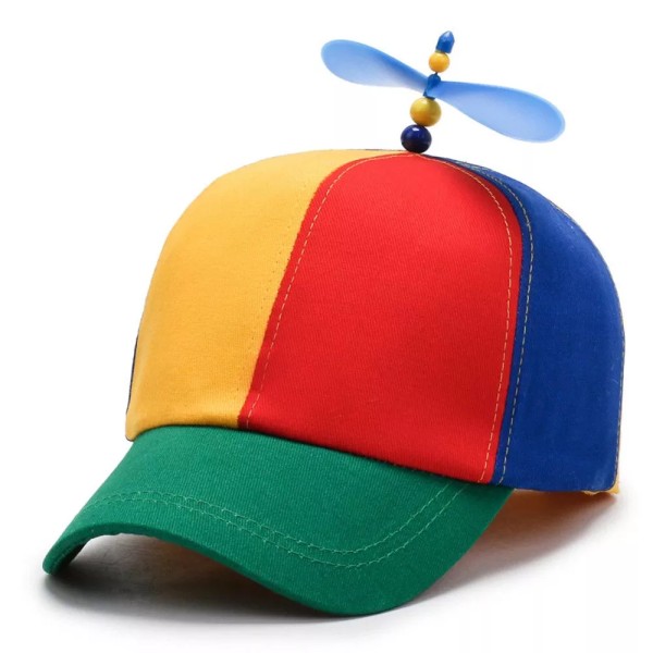 Bambu Dragonfly Rainbow Sun Cap Roligt äventyr Pappa Hatt Snapback Hatt M