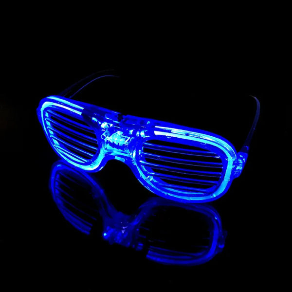 1st Led Glasögon6 Färgglasögon Shutter Shades Glow Sticks Led Party Glow In The Blue