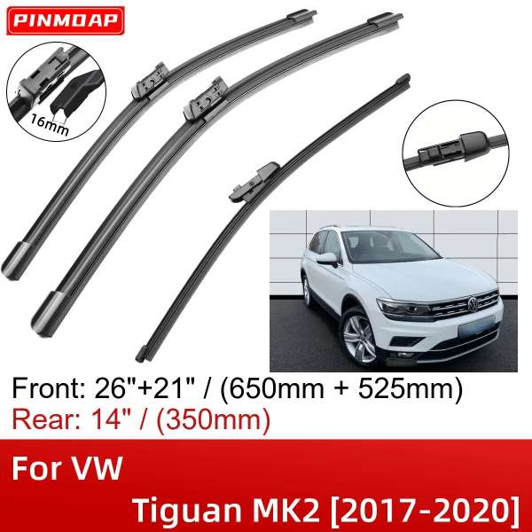 För VW Tiguan MK2 2017-2020